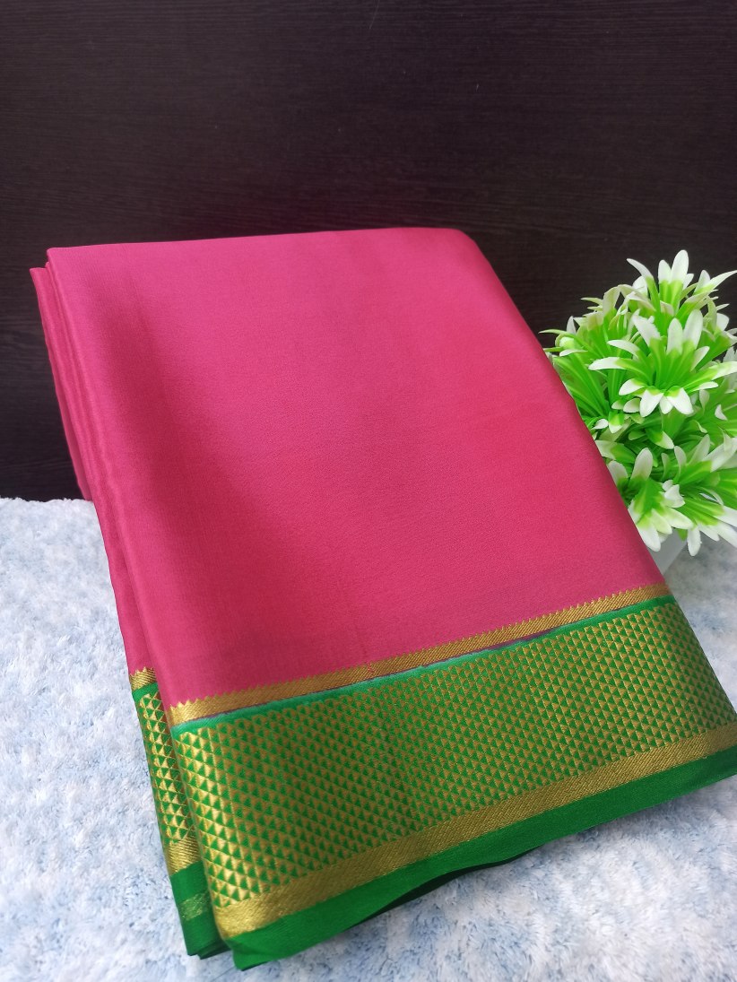 Pure Mysore Silk Saree