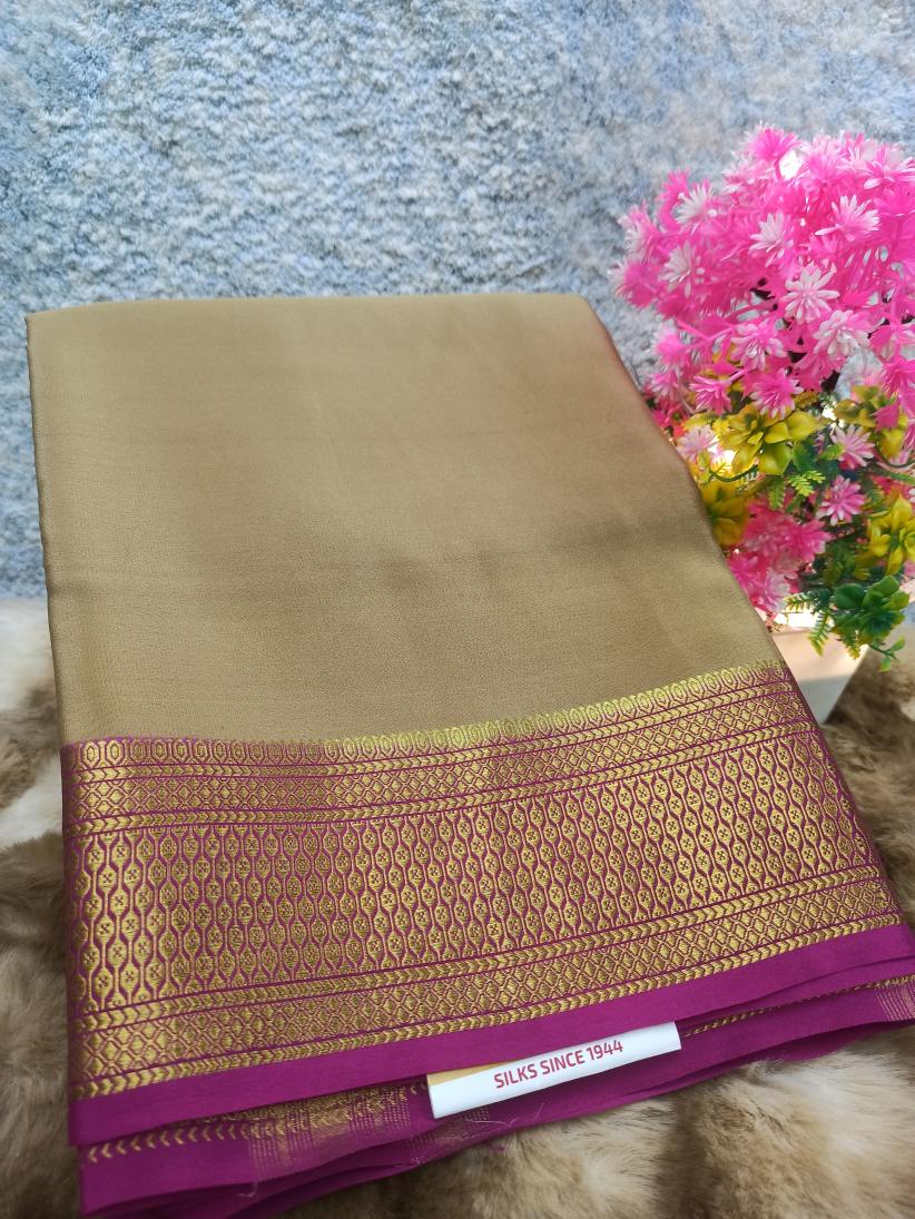 Pure Mysore Silk Saree