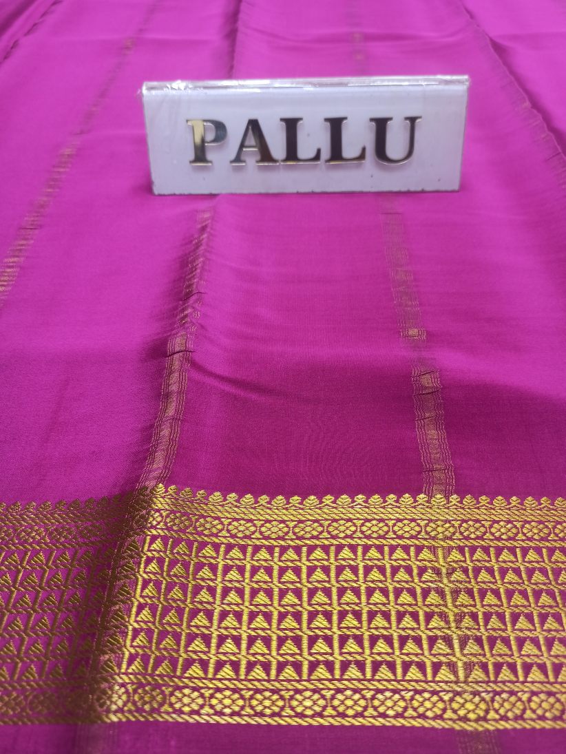 Pure Mysore Silk Saree