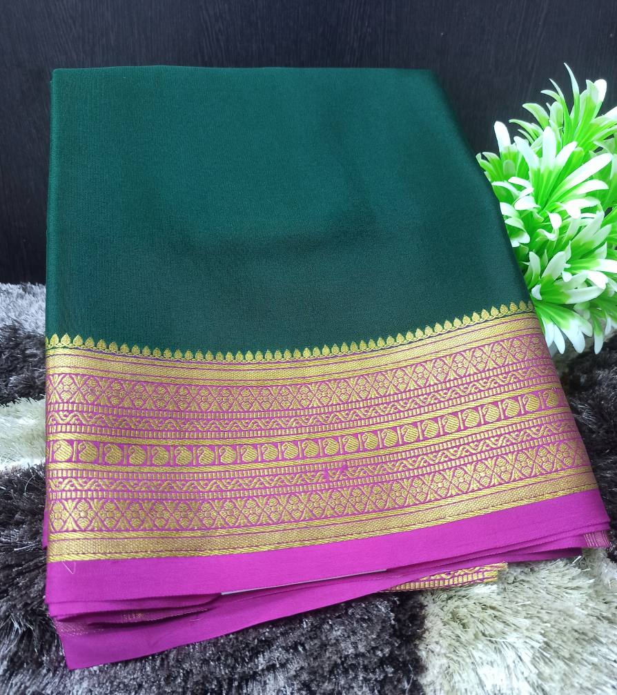 Pure Mysore Silk Saree