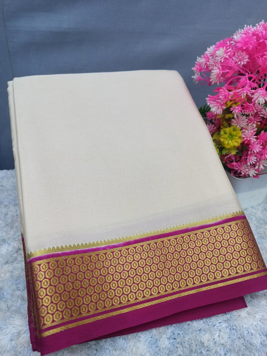 Pure Mysore Silk Saree