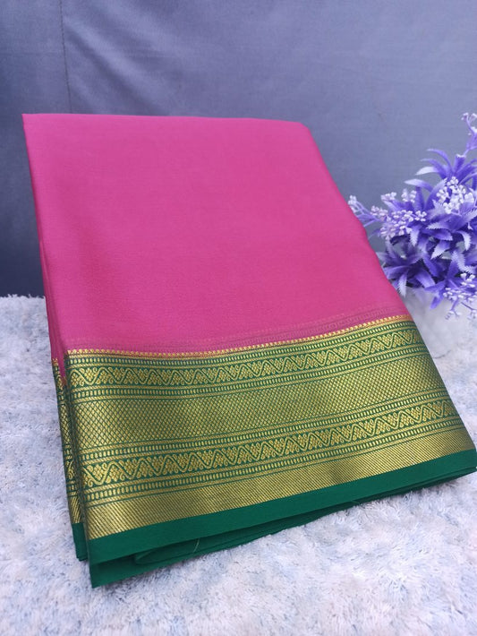 Pure Mysore Silk Saree