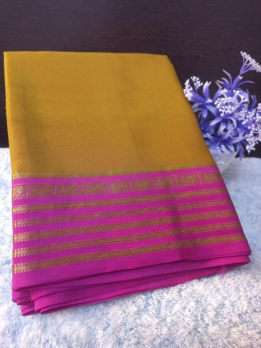 Pure Mysore Silk Saree