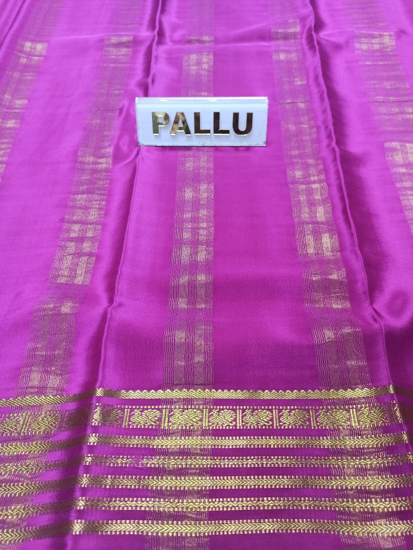 Pure Mysore Silk Saree