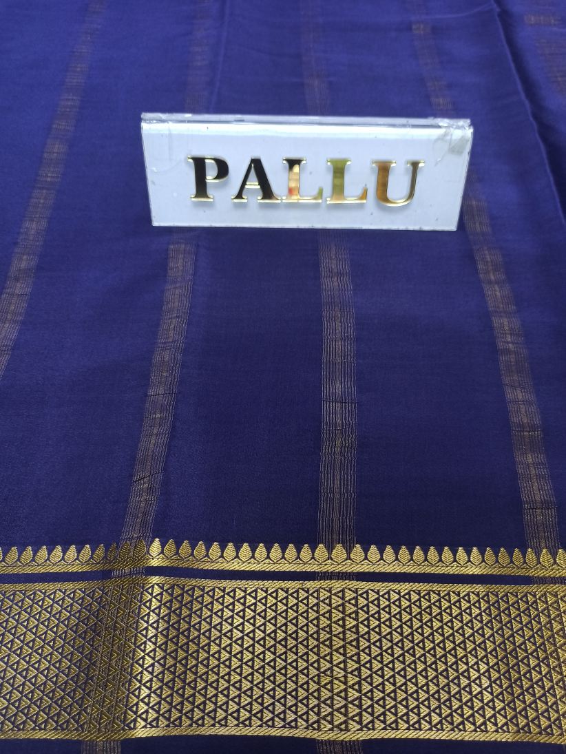 Pure Mysore Silk Saree