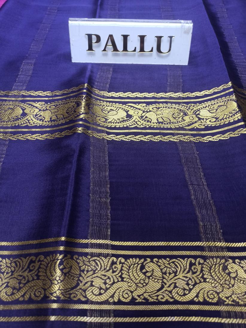 Pure Mysore Silk Saree