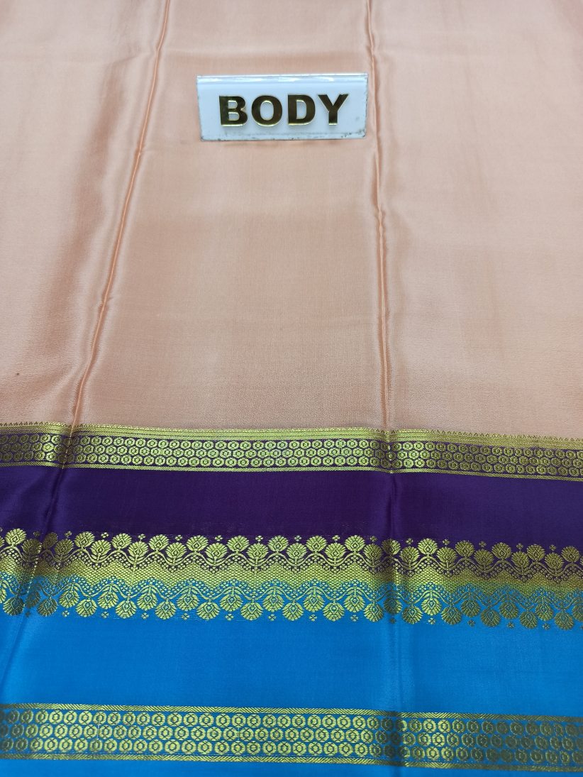 Pure Mysore Silk Saree ( 60 Grams )