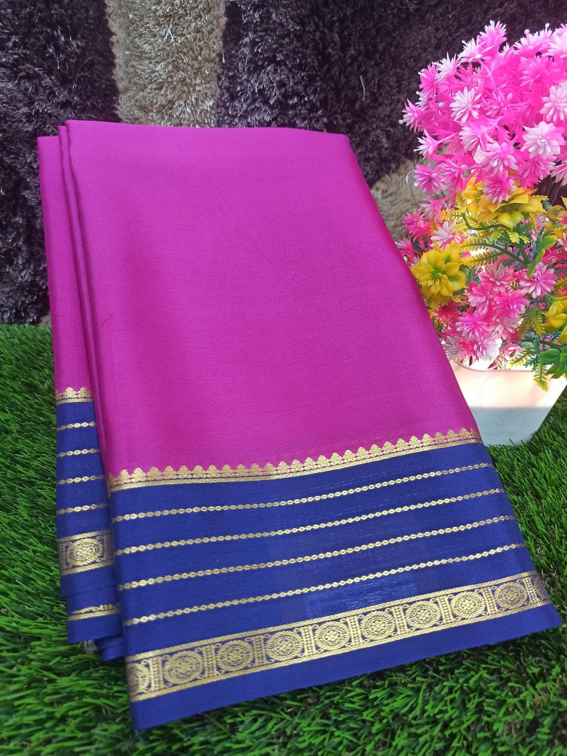 Pure Mysore Silk Saree (60gms)