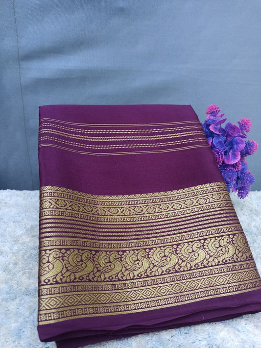 Pure Mysore Silk Saree