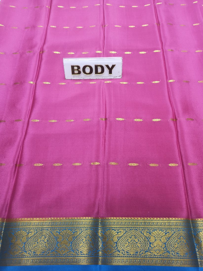 Pure Mysore Silk Saree( 60Grams )