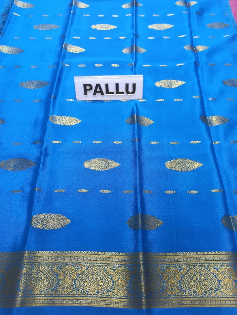 Pure Mysore Silk Saree( 60Grams )