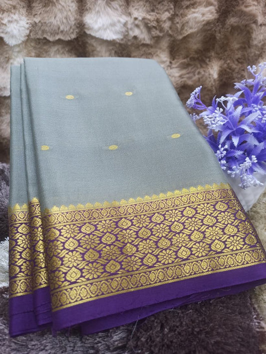 Pure Mysore Silk Saree( 60 Grams )