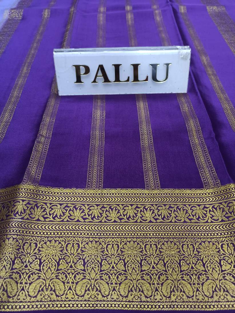 Pure Mysore Silk Saree