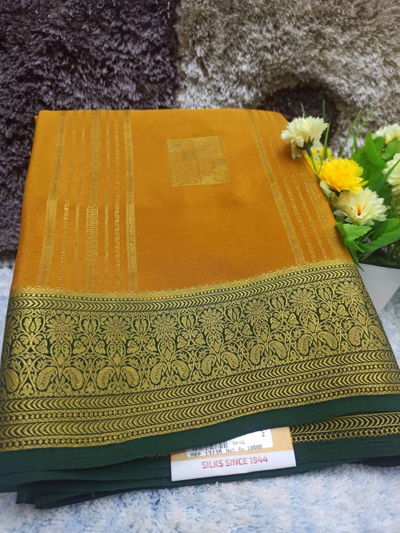 Pure Mysore Silk Saree