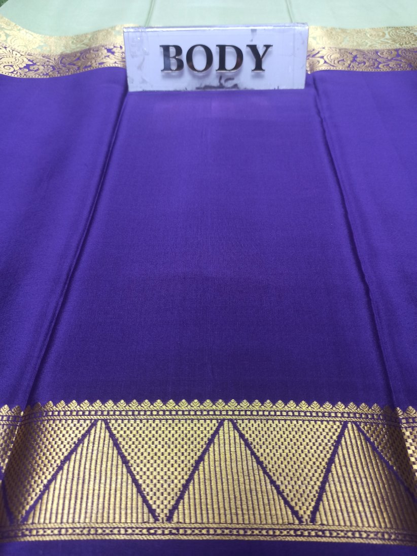 Pure Mysore Silk Saree