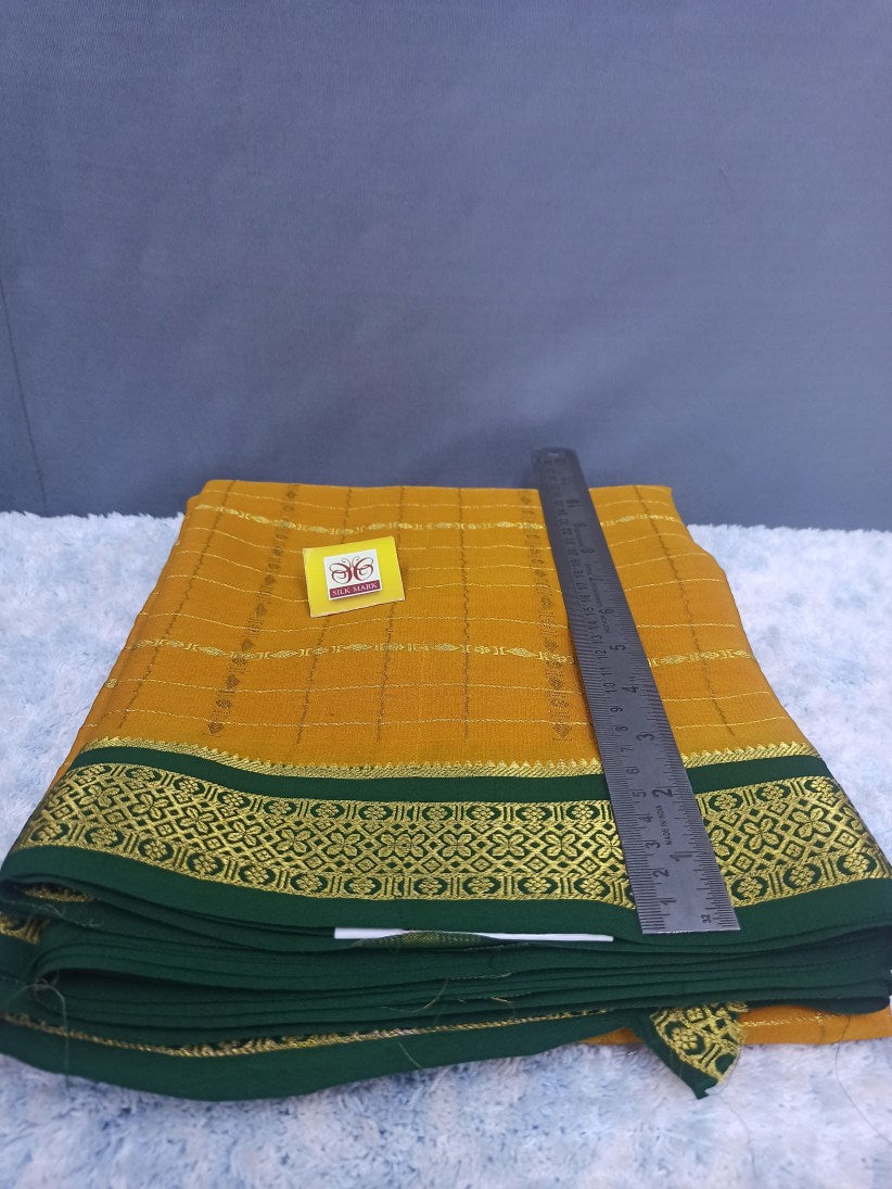 Pure Mysore Silk Saree