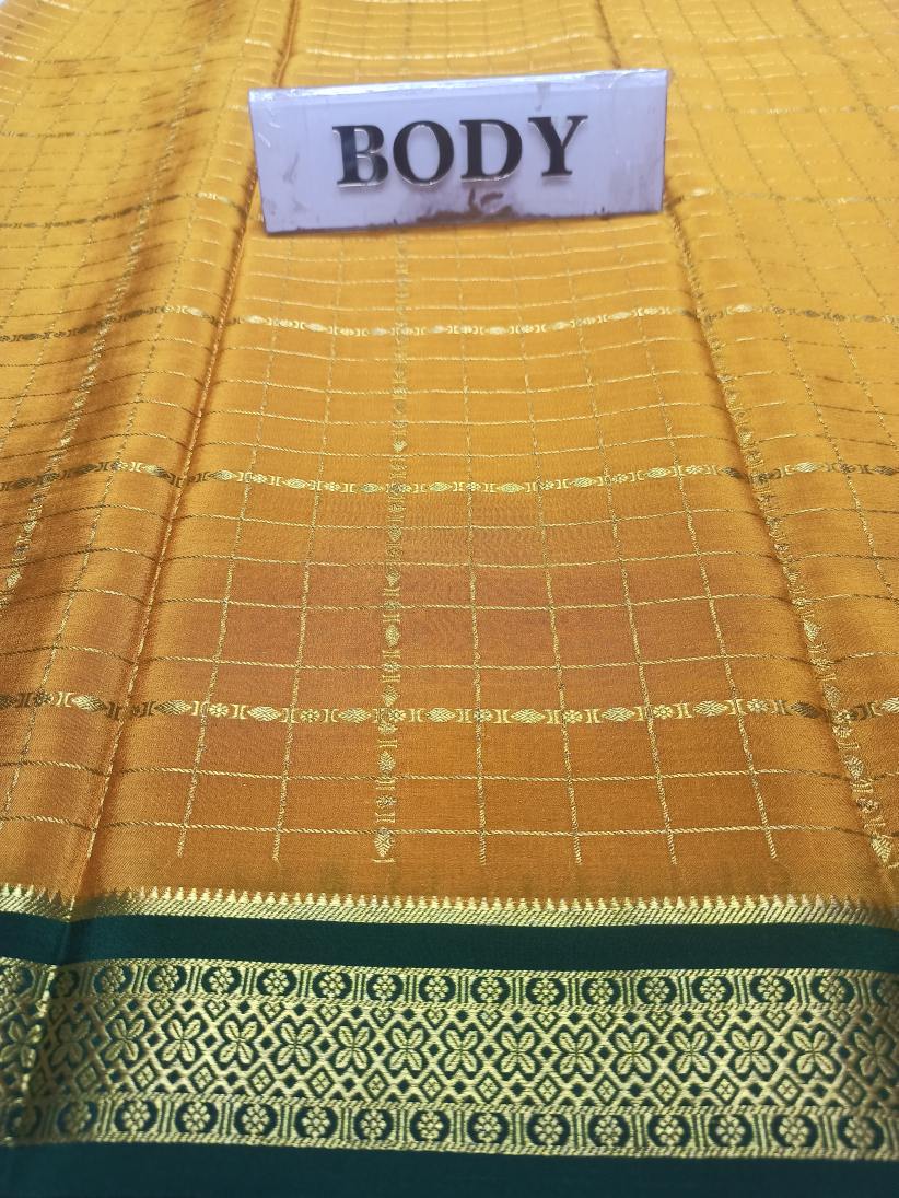 Pure Mysore Silk Saree