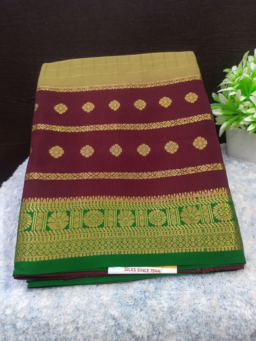 Pure Mysore Silk Saree