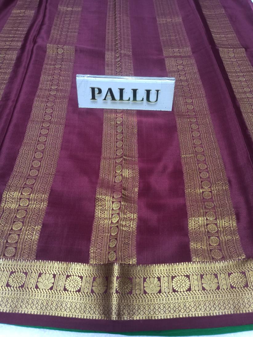 Pure Mysore Silk Saree