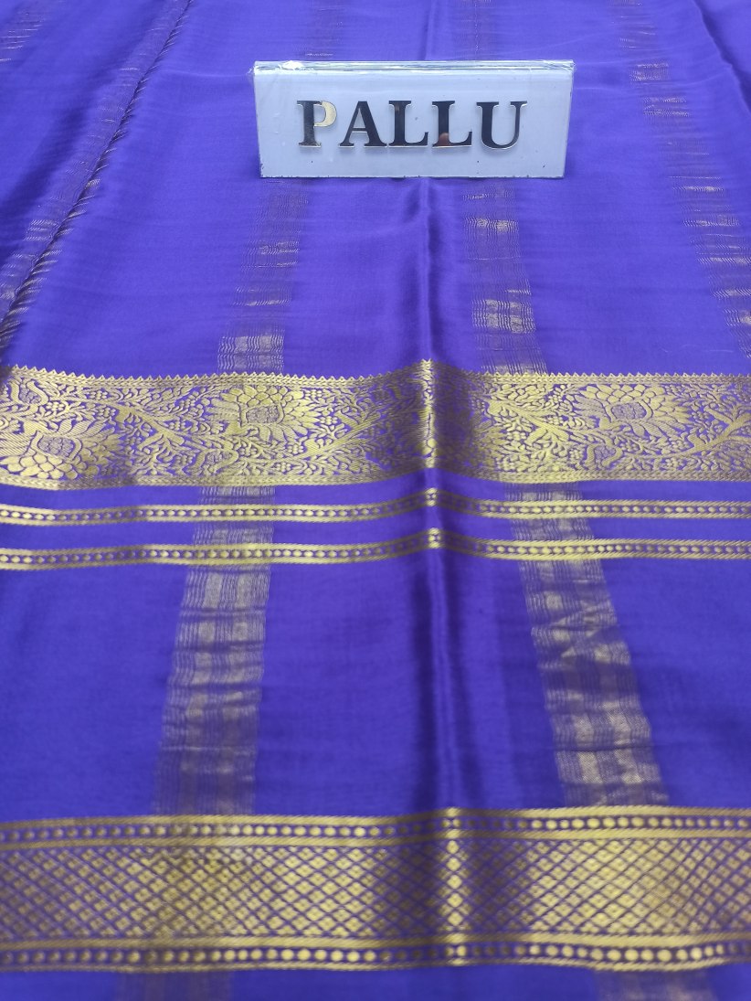 Pure Mysore Silk Saree