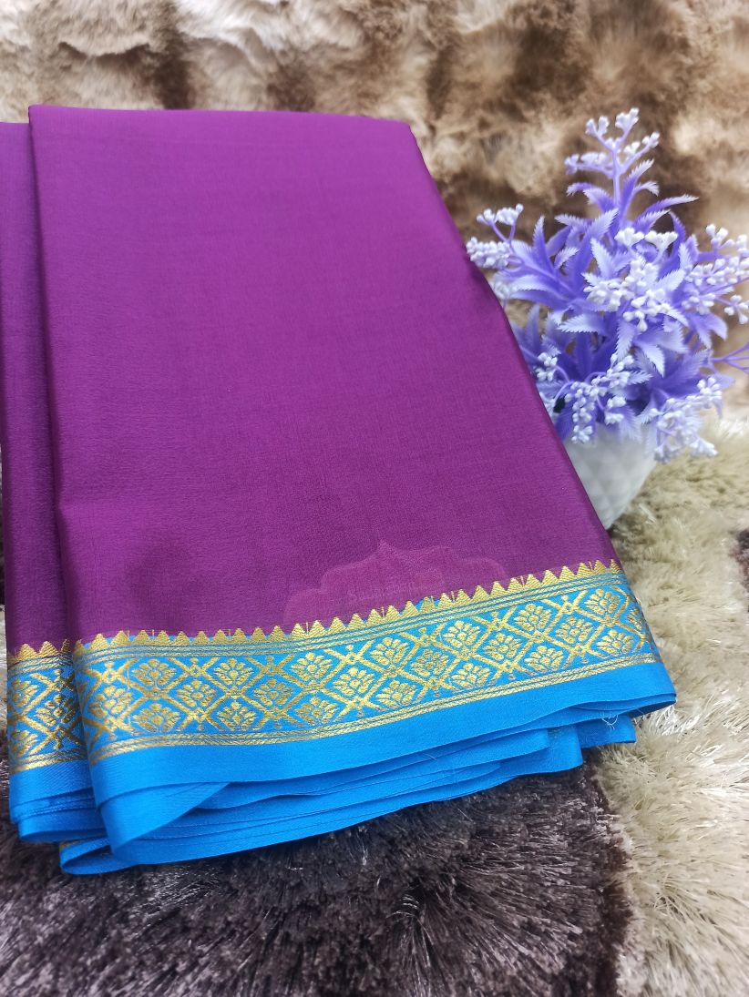 Pure Mysore Silk Saree(60 Grams)