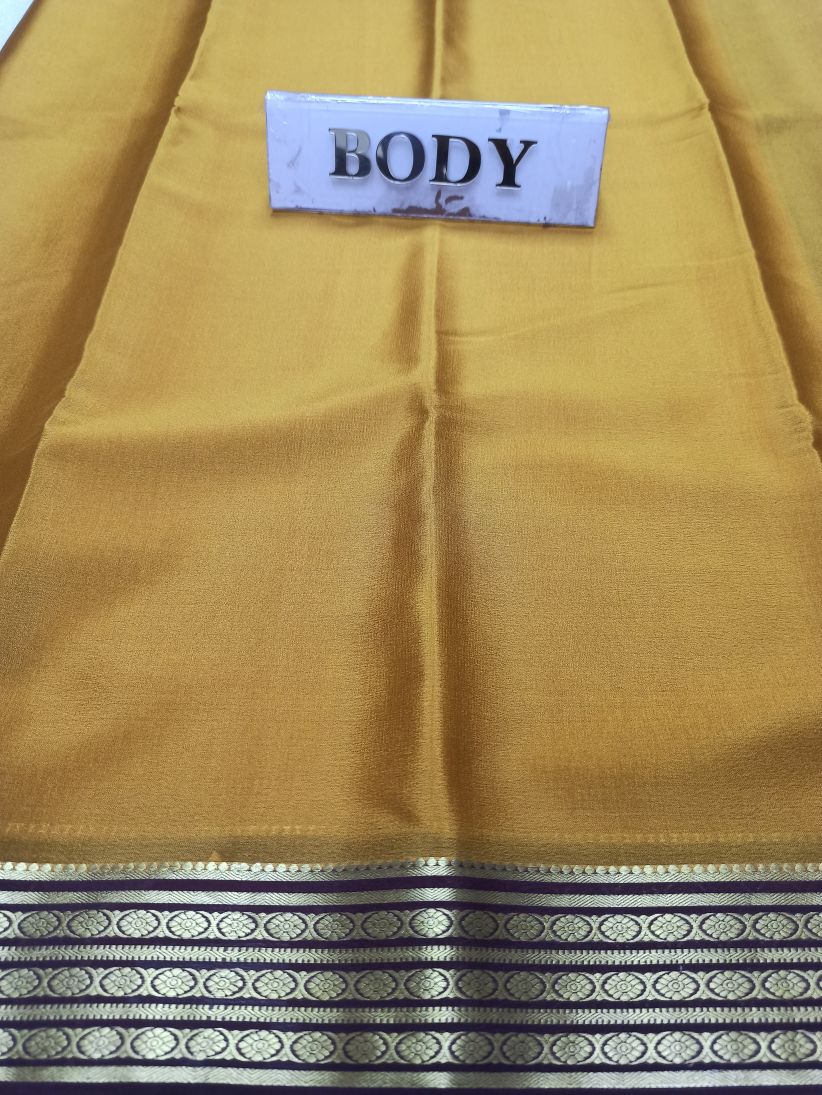 Pure Mysore Silk Saree