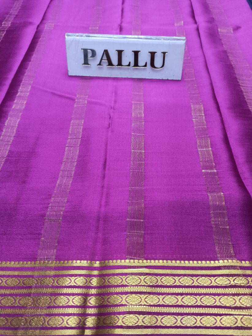 Pure Mysore Silk Saree