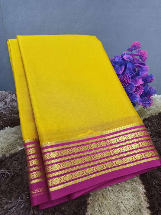 Pure Mysore Silk Saree