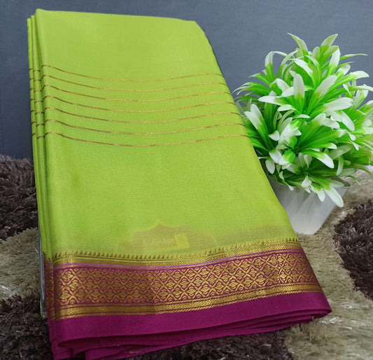 Pure Mysore Silk Saree (60gms)