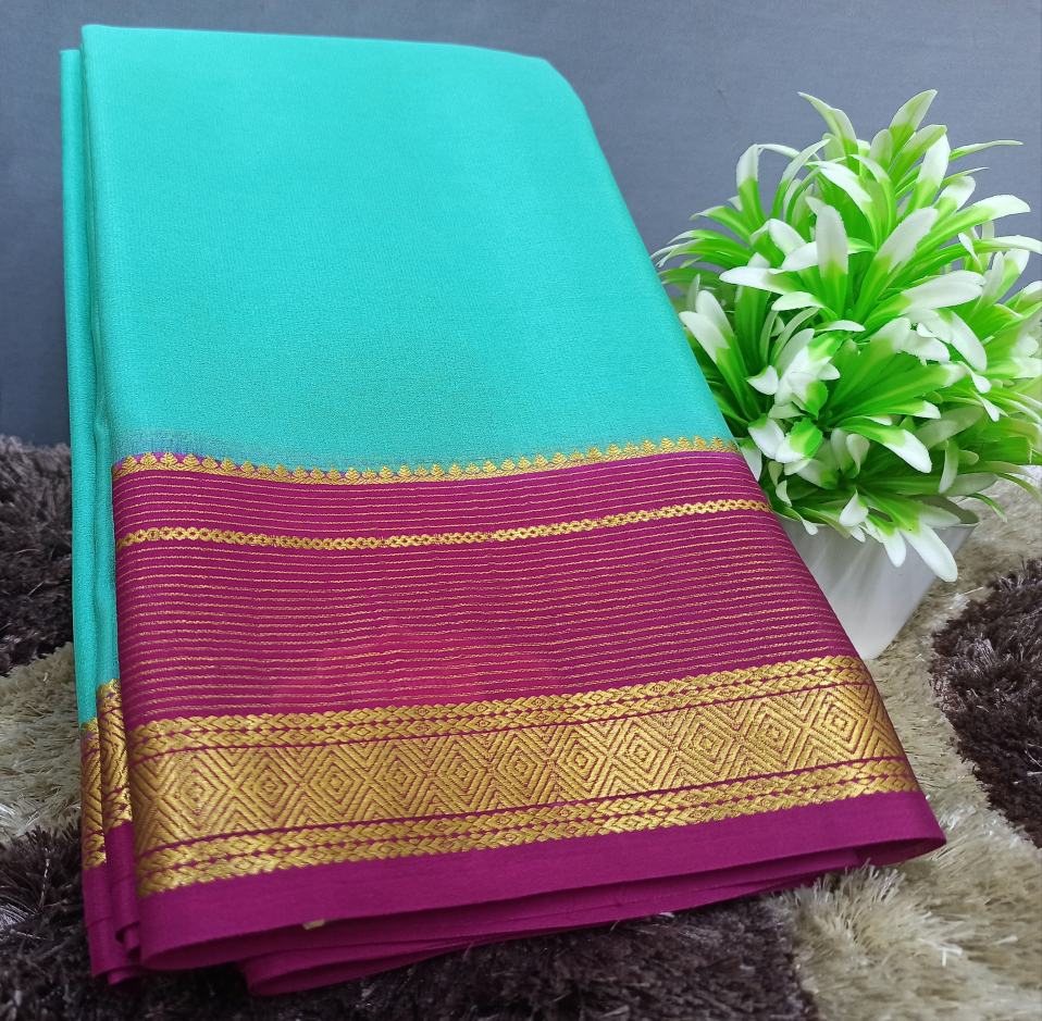 Pure Mysore Silk Saree (60gms)