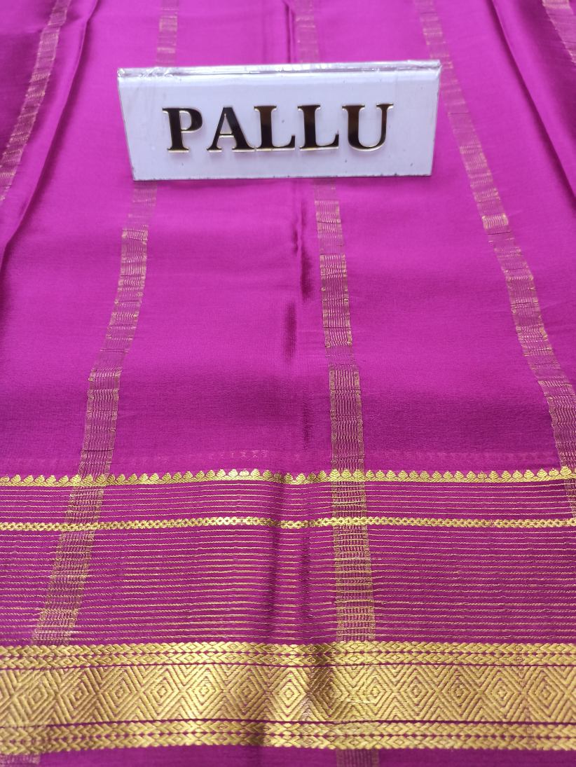 Pure Mysore Silk Saree (60gms)