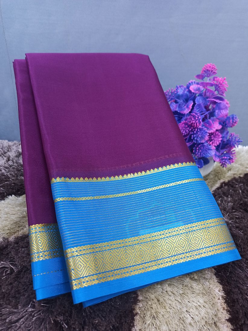 Pure Mysore Silk Saree