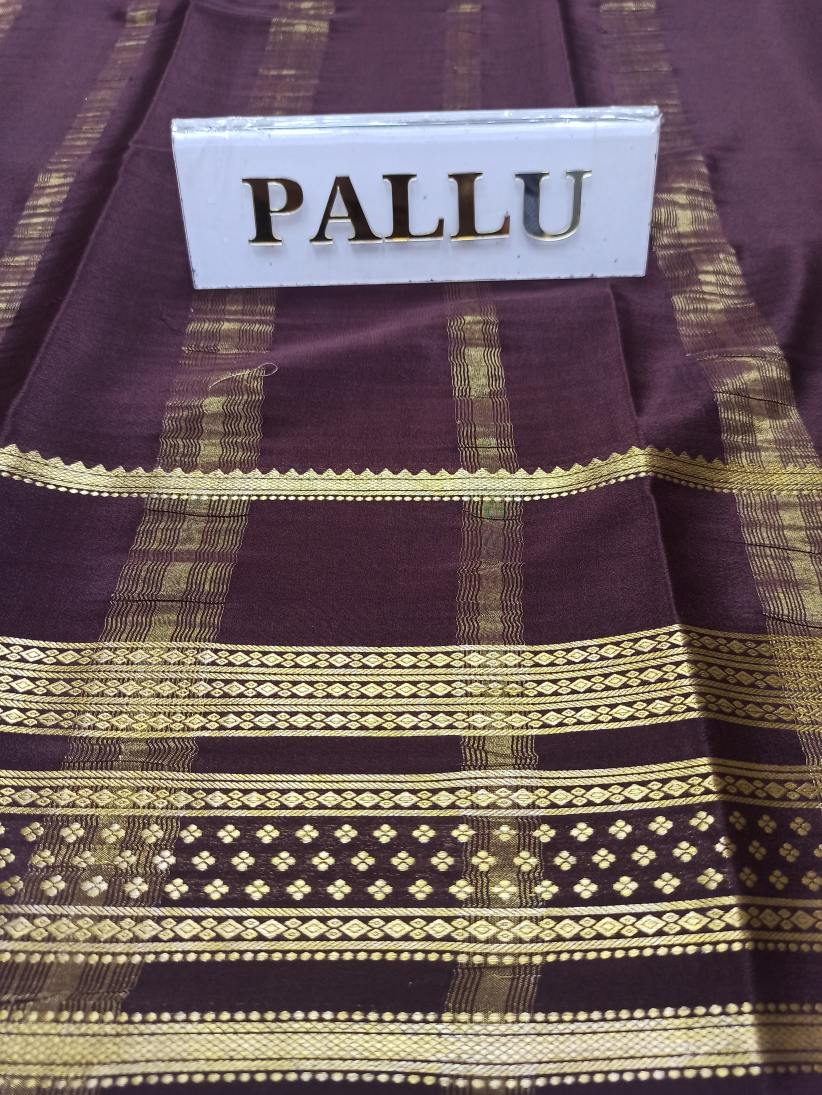 Pure Mysore Silk Saree