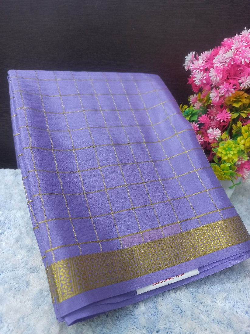 Pure Mysore Silk Saree