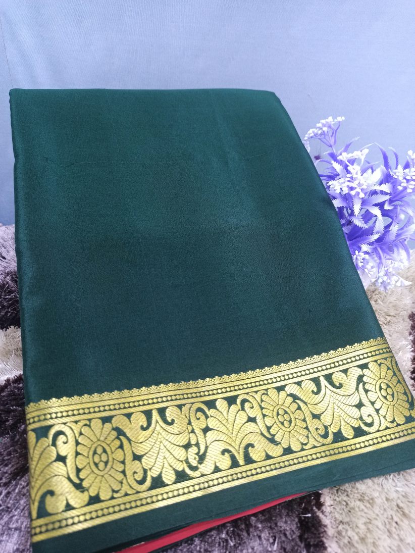 Pure Mysore Silk Saree