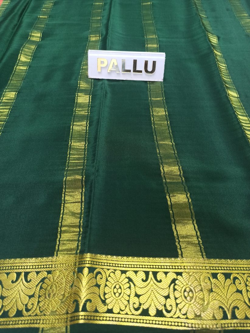 Pure Mysore Silk Saree