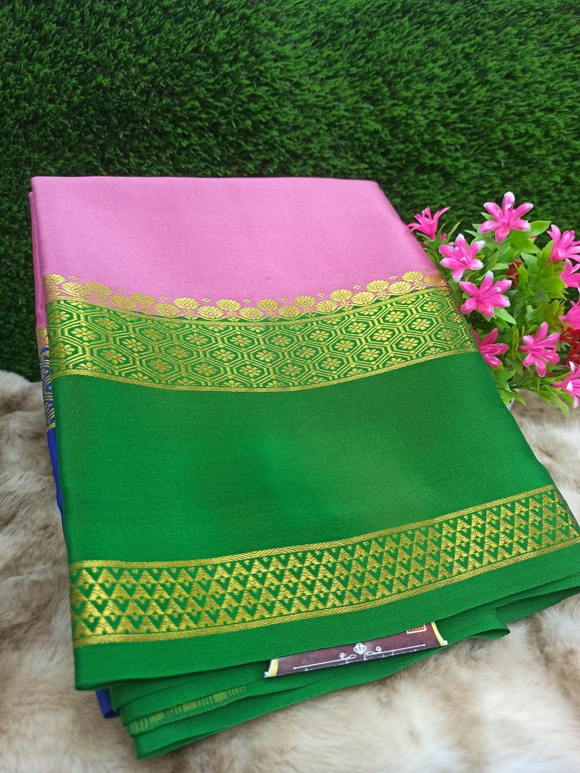 Pure Mysore Silk Saree