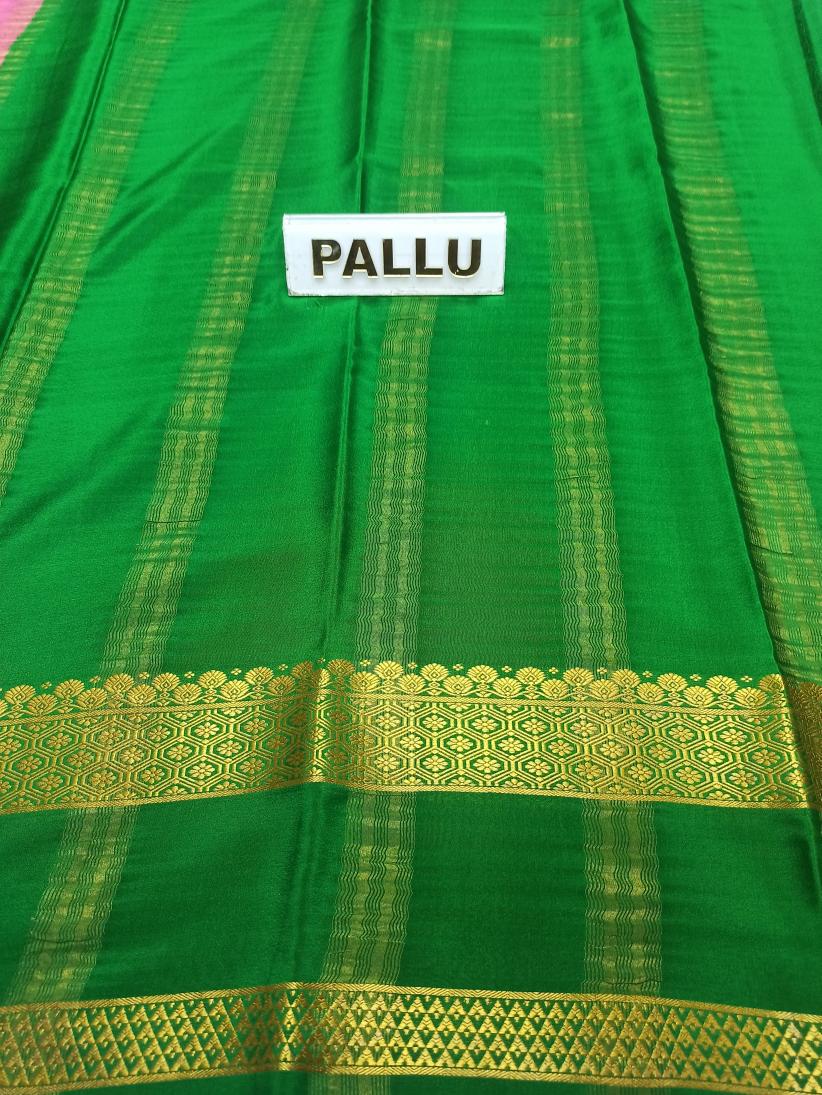 Pure Mysore Silk Saree