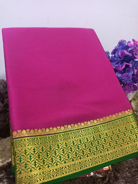 Pure Mysore Silk Saree