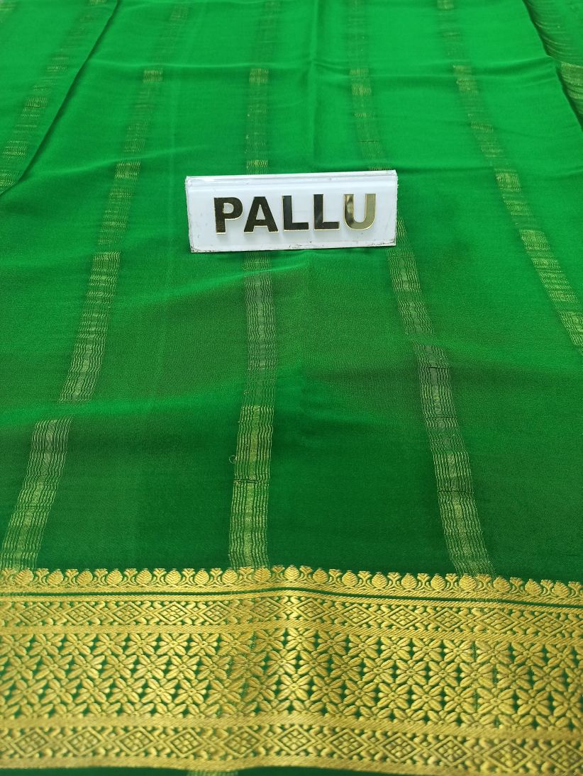 Pure Mysore Silk Saree