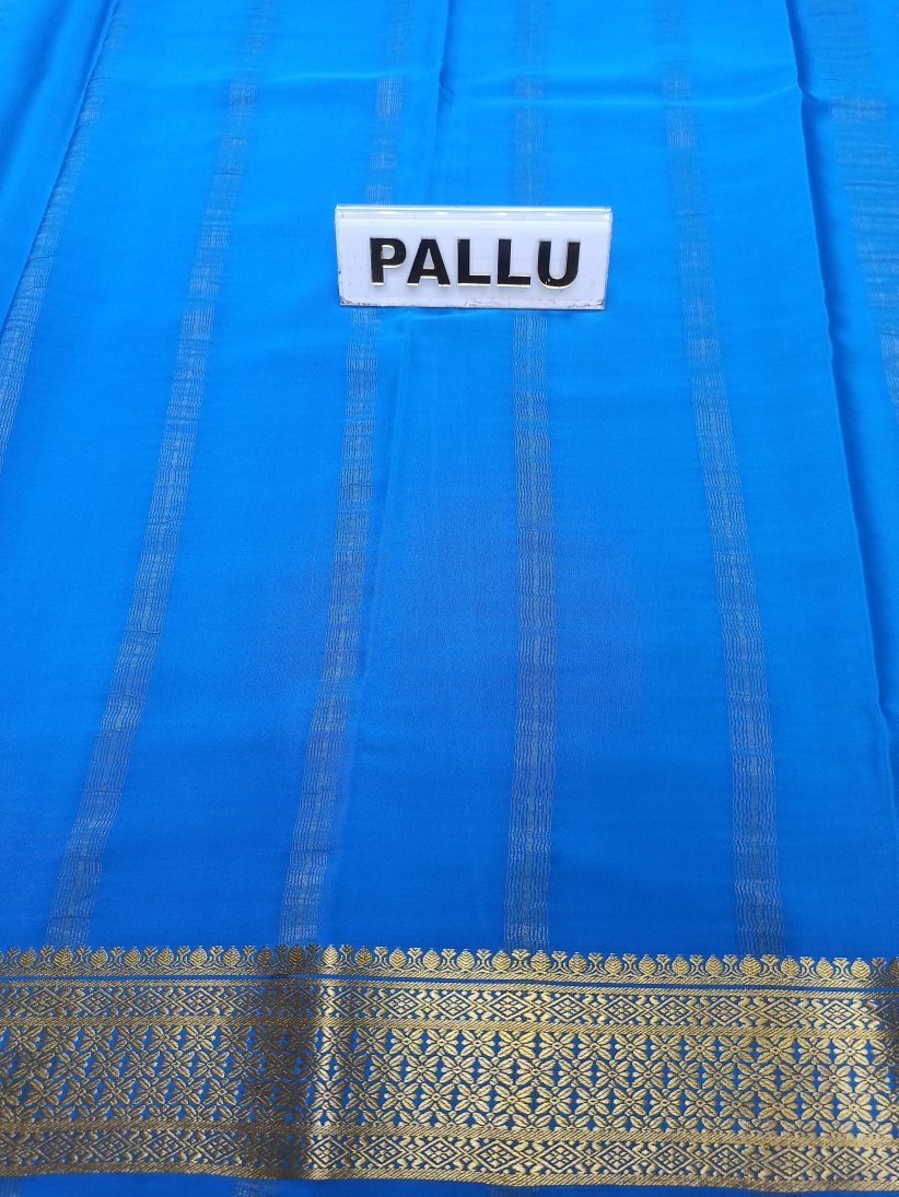 Pure Mysore Silk Saree