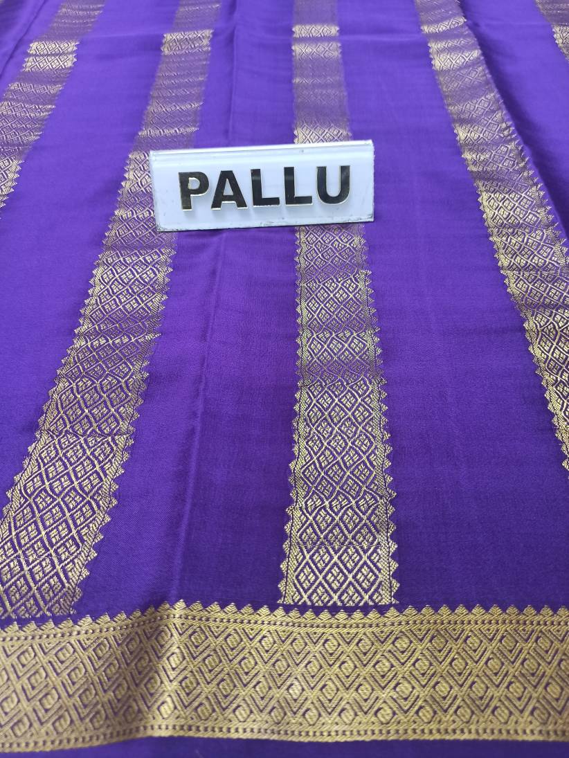 Pure Mysore Silk Saree