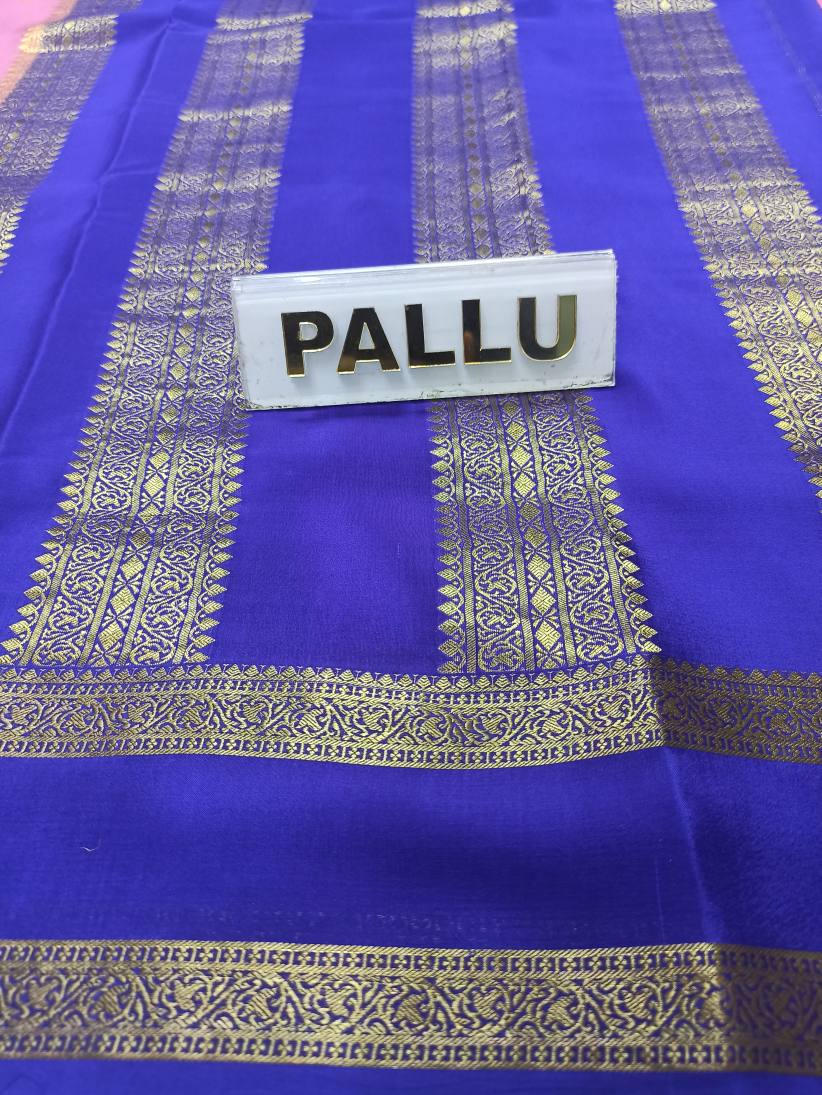 Pure Mysore Silk Saree