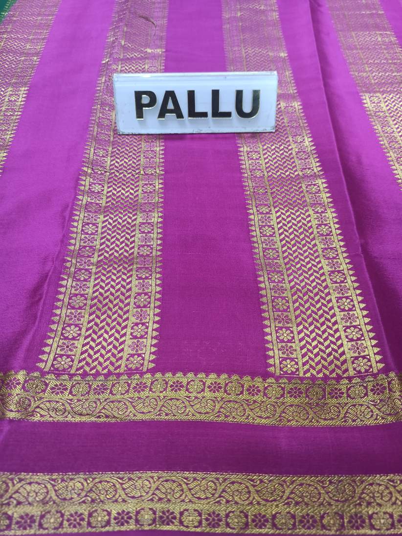 Pure Mysore Silk Saree