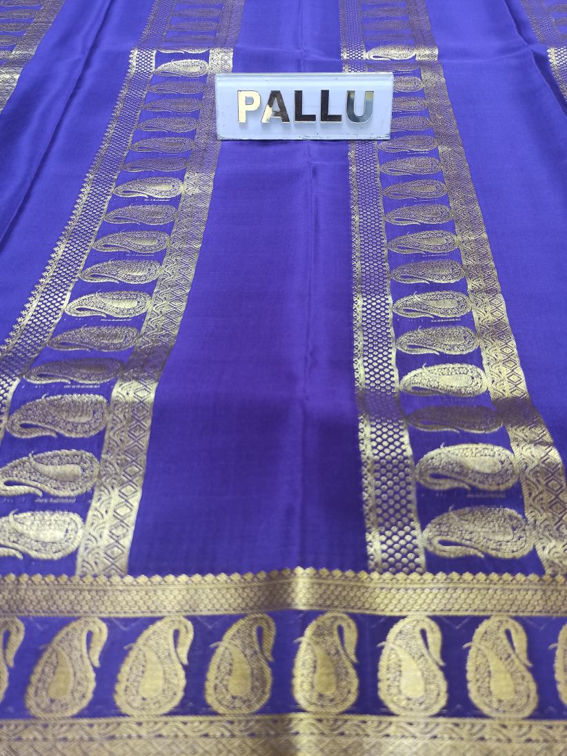 Pure Mysore Silk Saree