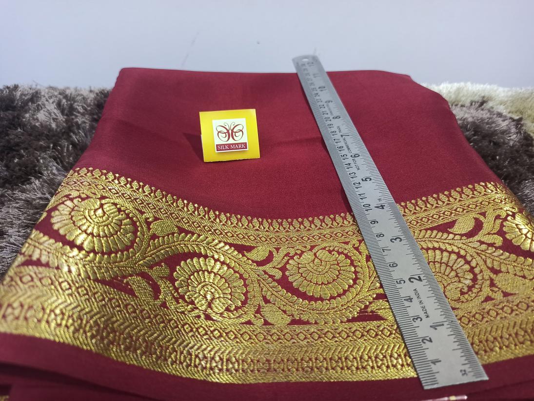 Pure Mysore Silk Saree