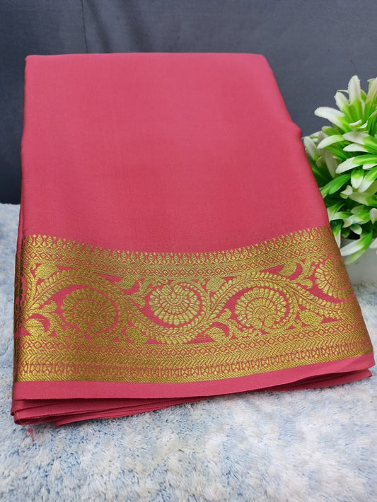 Pure Mysore Silk Saree