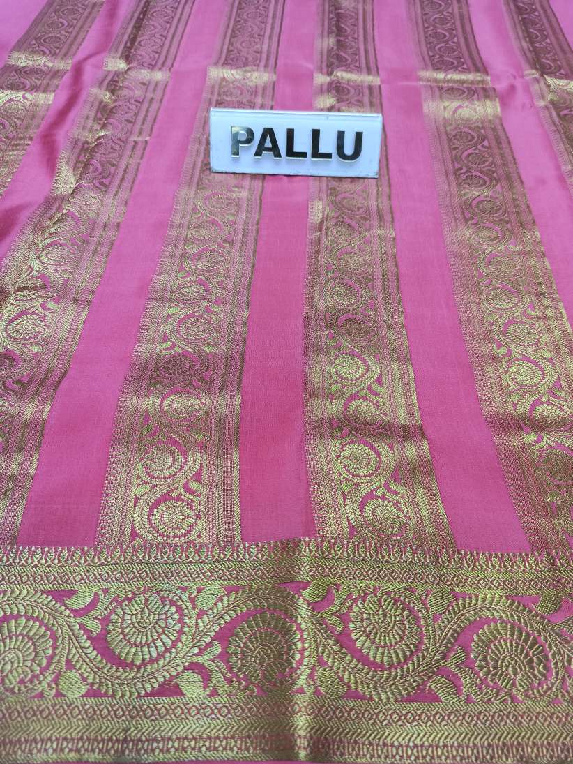 Pure Mysore Silk Saree