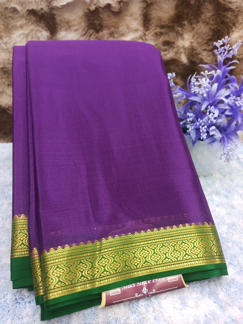 Pure Mysore Silk Saree