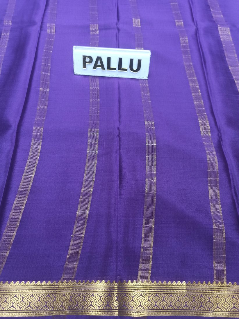 Pure Mysore Silk Saree (60gms)